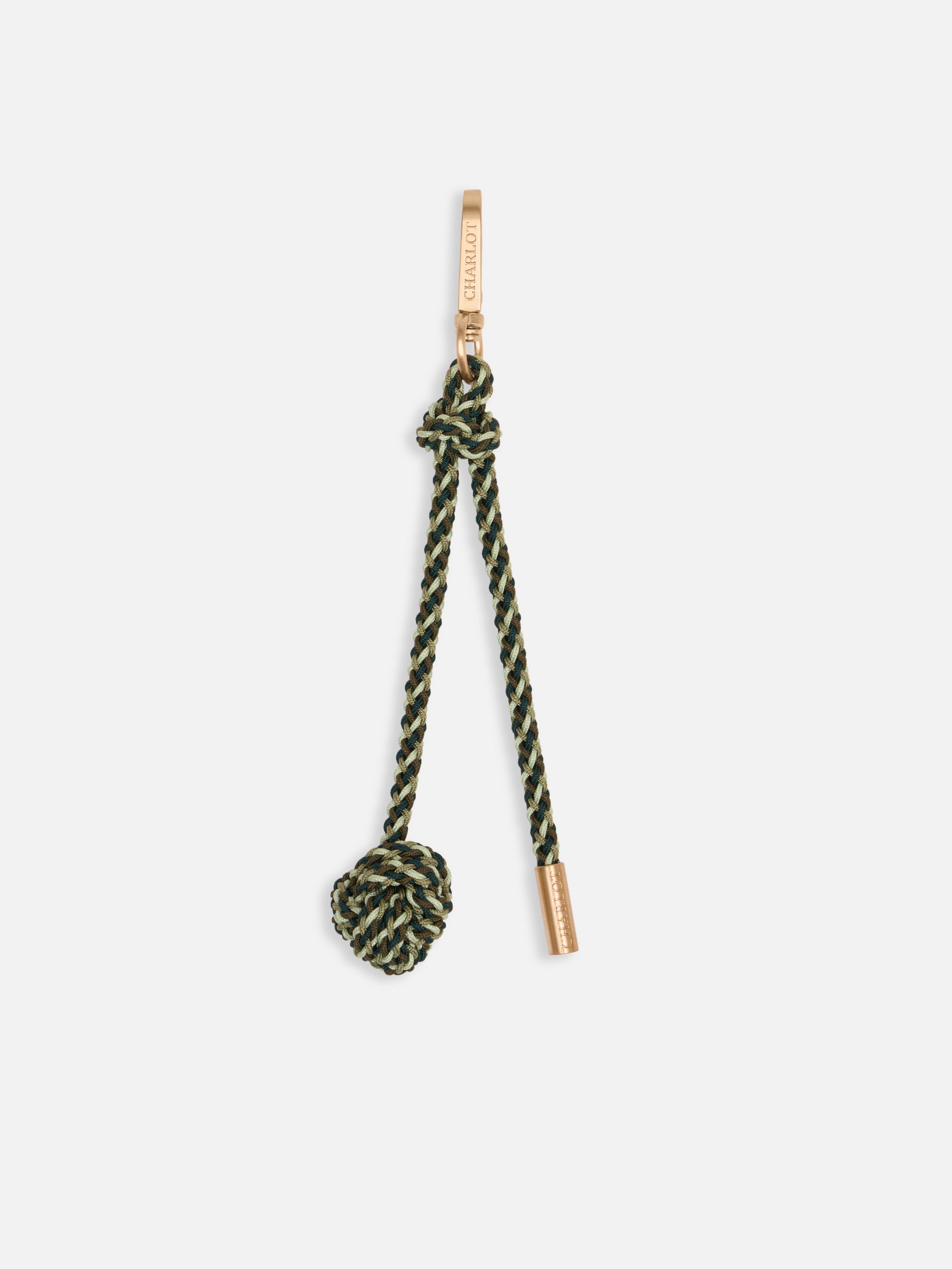 Bag Charm Passementerie Boule VRAI x CHARLOT Vert