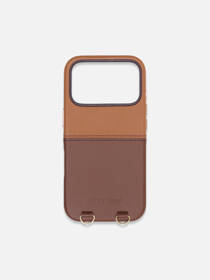 Cognac Leather MagSafe Case