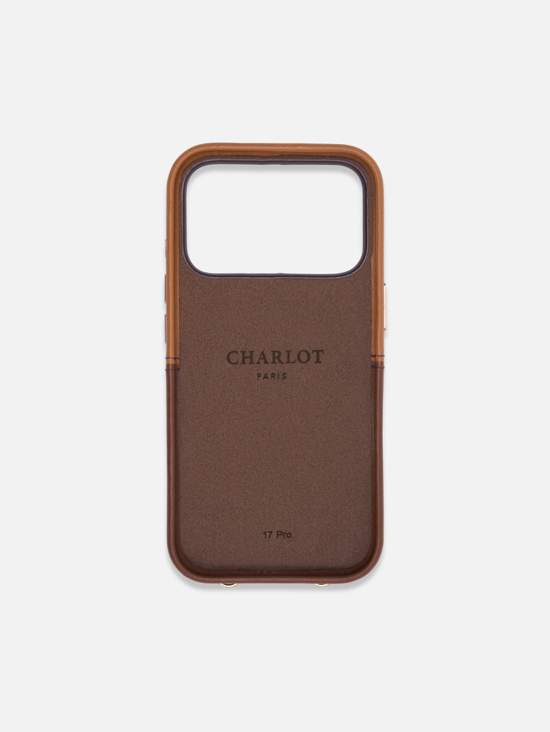 Cognac Leather MagSafe Case