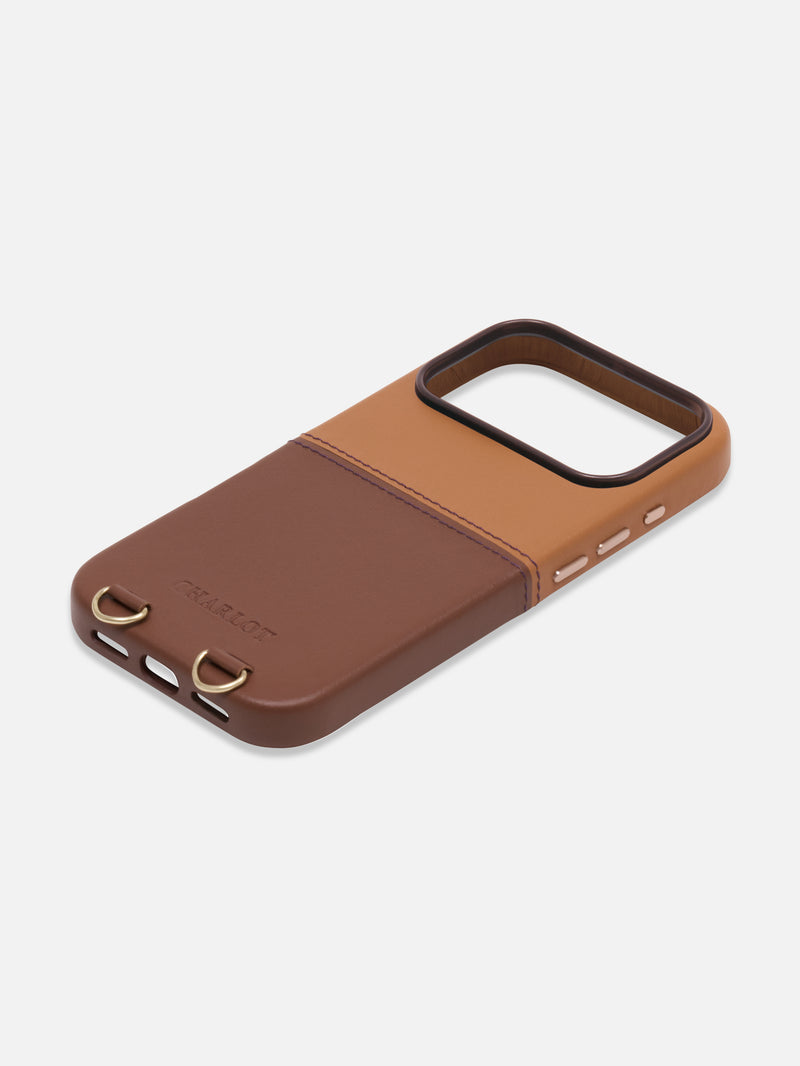 Cognac Leather MagSafe Case