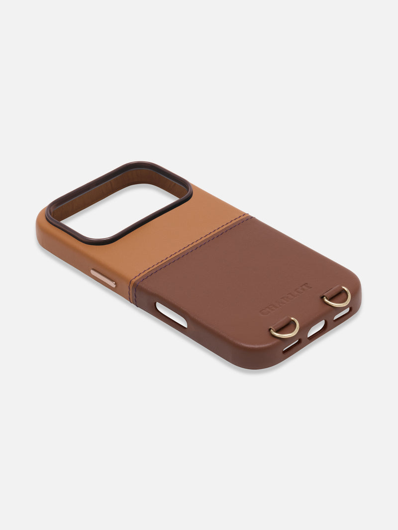 Cognac Leather MagSafe Case