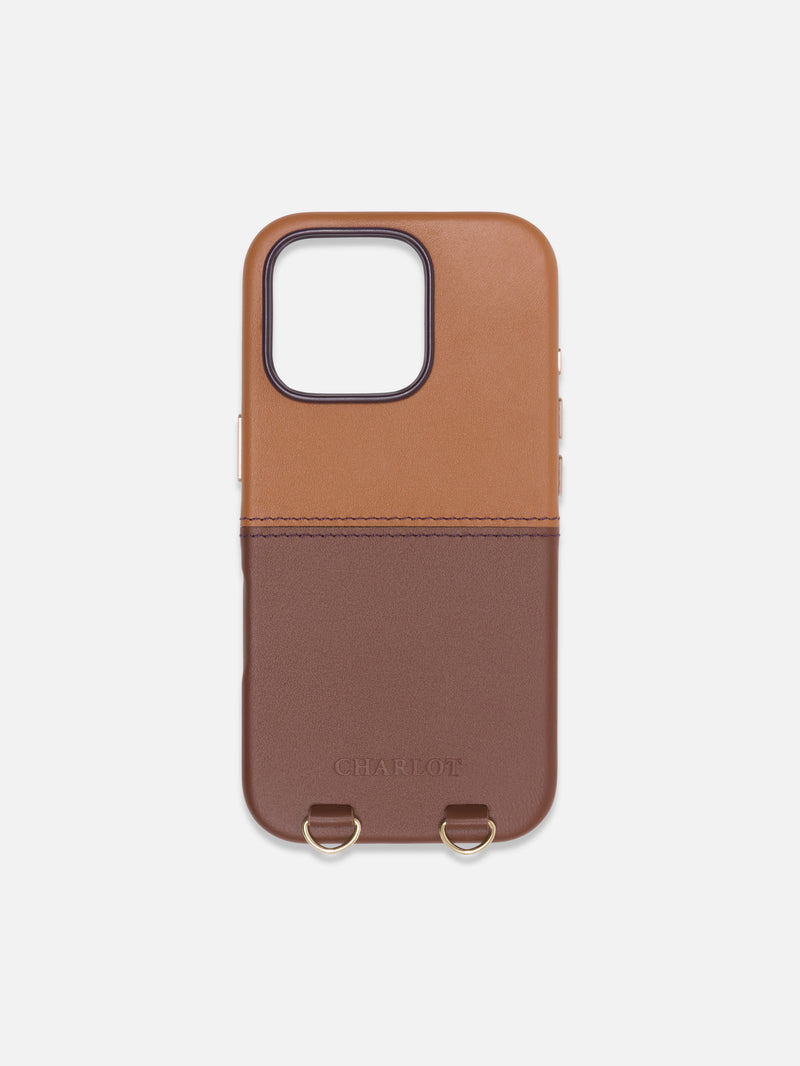 Cognac Leather MagSafe Case