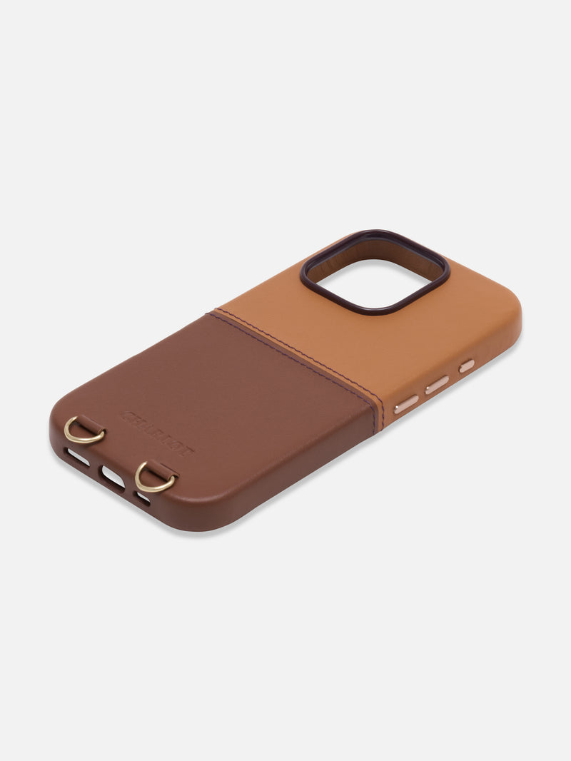 Cognac Leather MagSafe Case