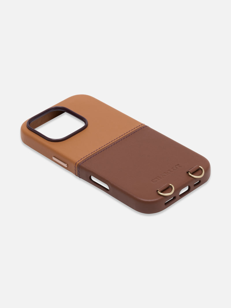 Cognac Leather MagSafe Case