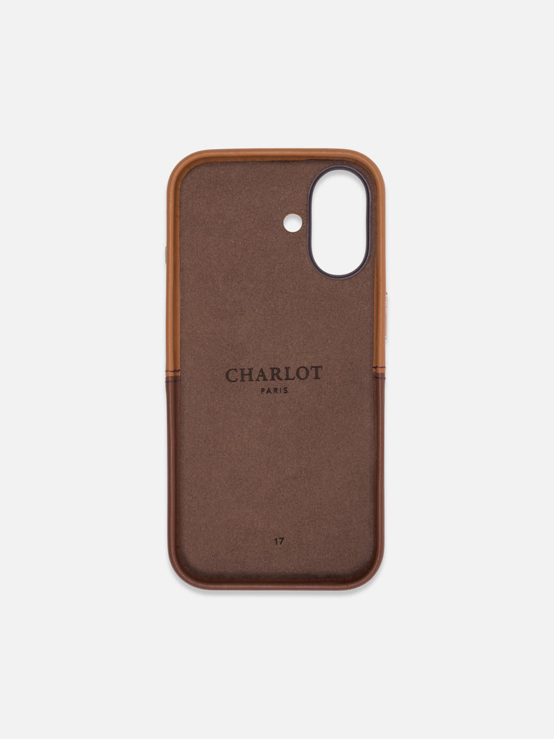 Cognac Leather MagSafe Case