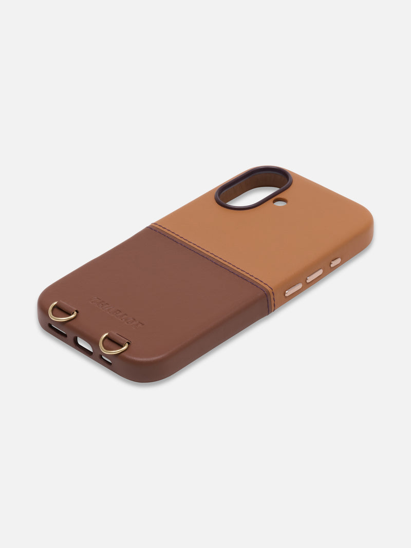 Cognac Leather MagSafe Case