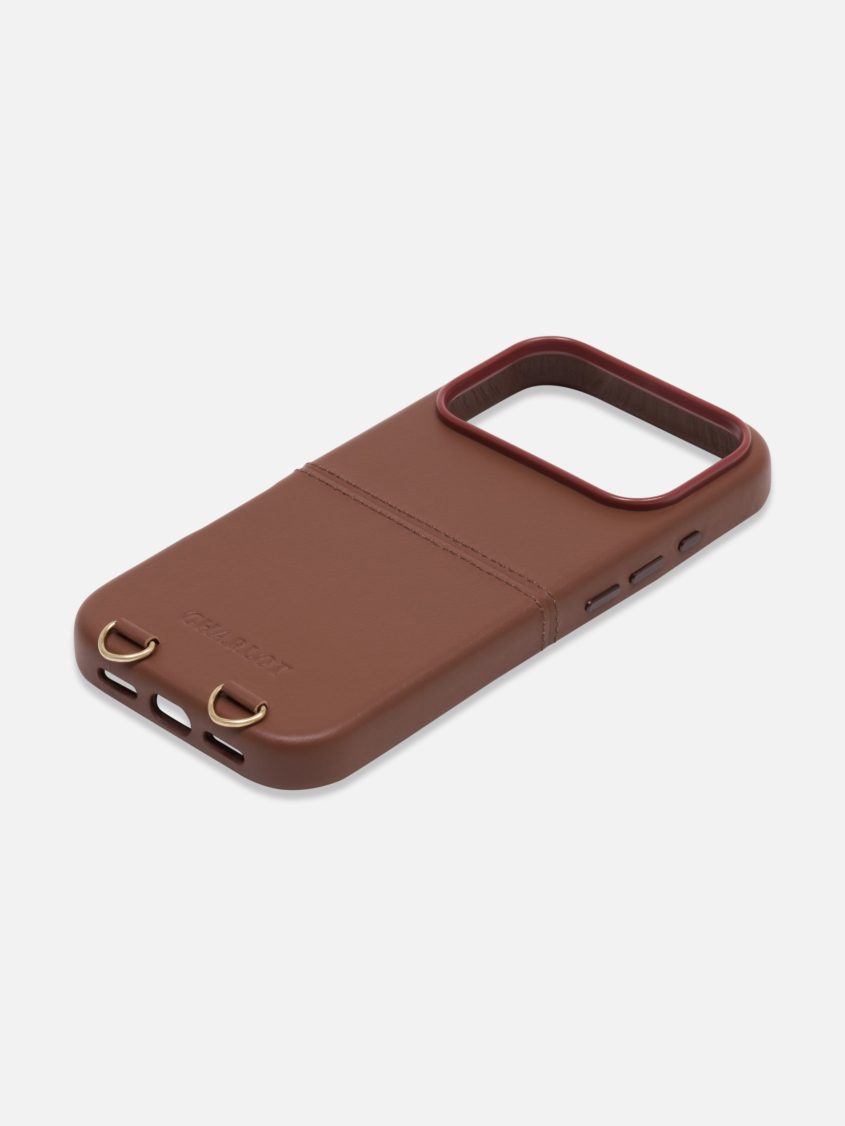 Chocolate Leather Magsafe Case