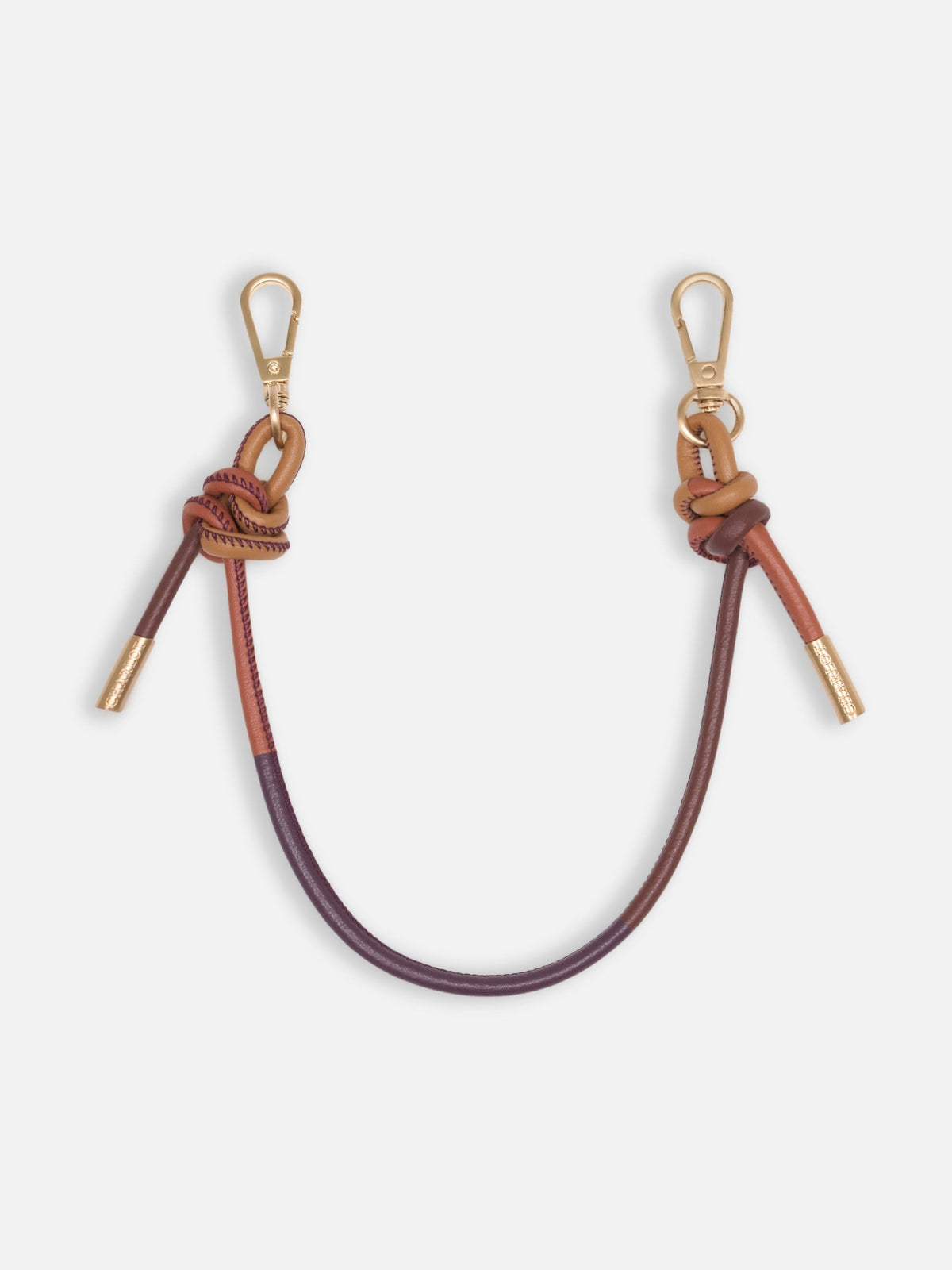 Noga Cognac Leather Bracelet