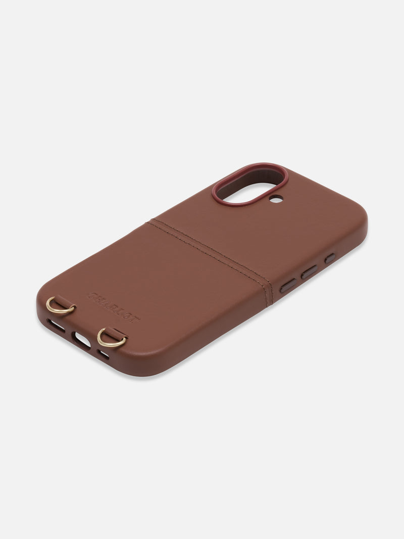 Chocolate Leather Magsafe Case