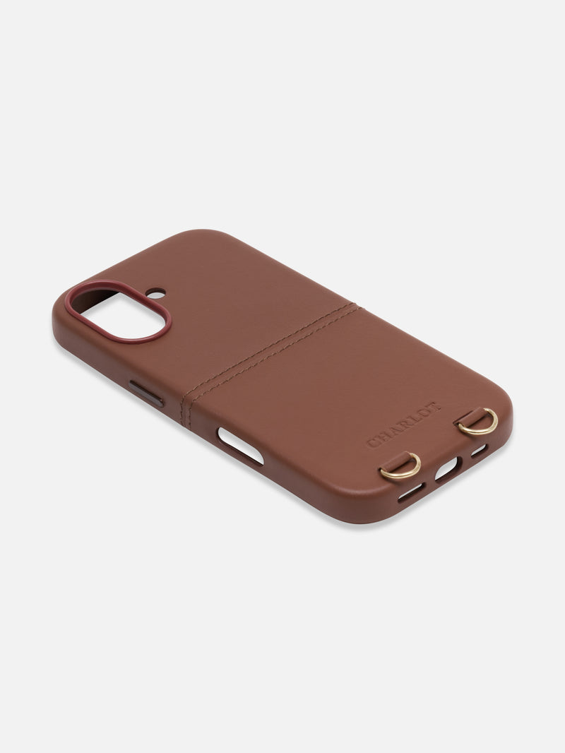 Chocolate Leather Magsafe Case