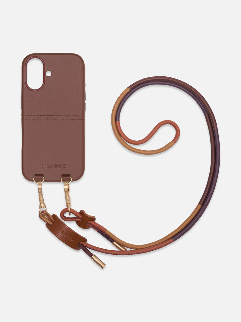 Chocolate Leather Magsafe Case