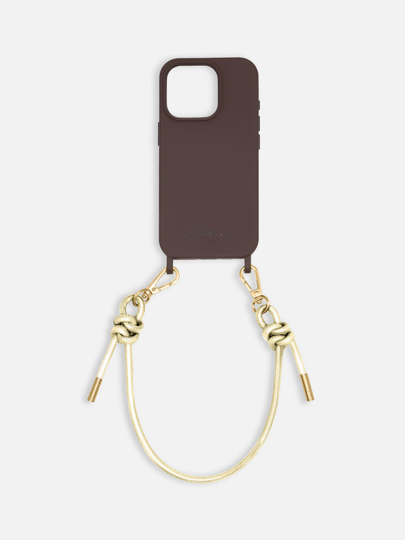 Noga Cognac Leather Bracelet