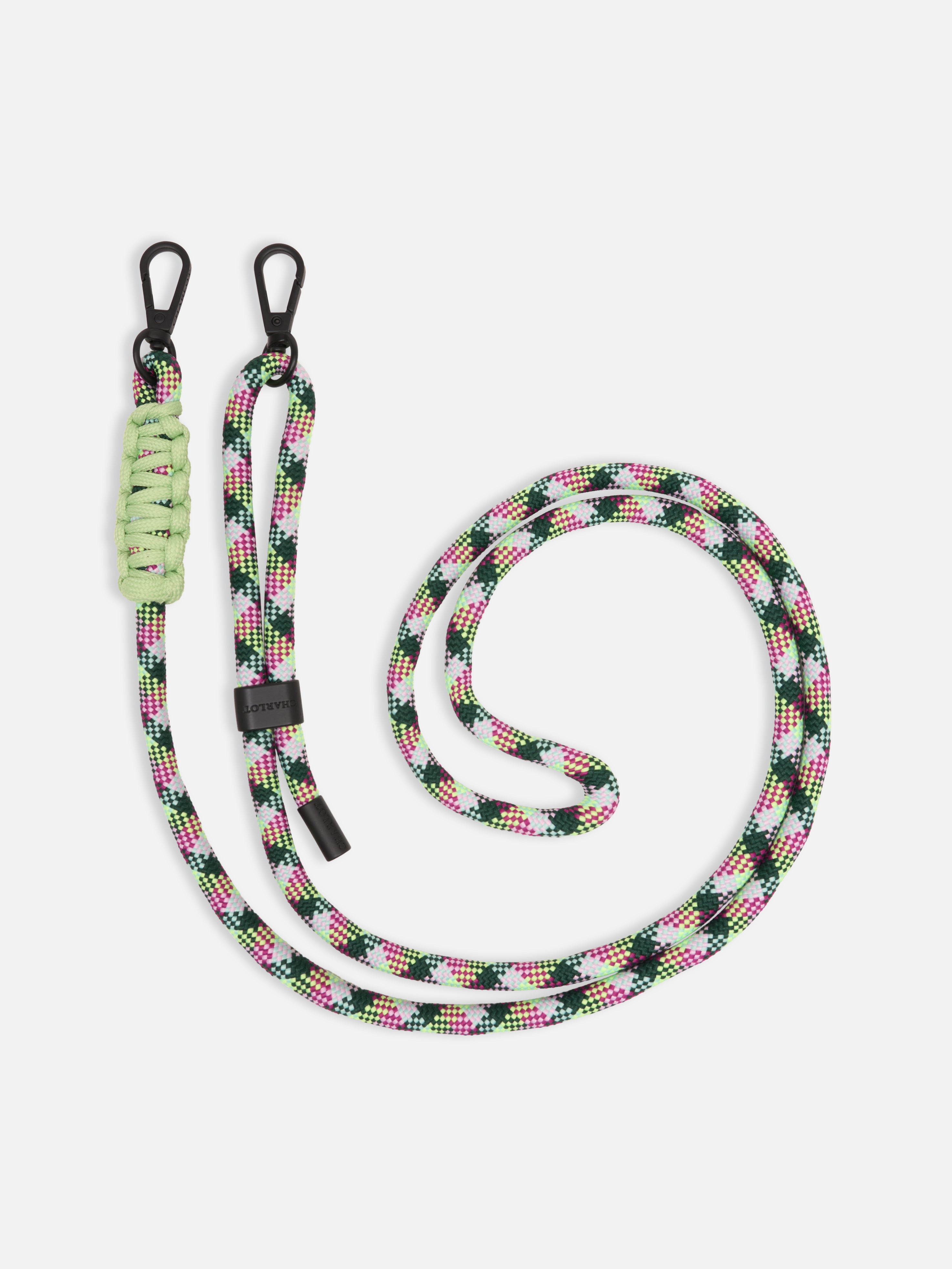 Coque Sauge + Cordon Elie Rainbow