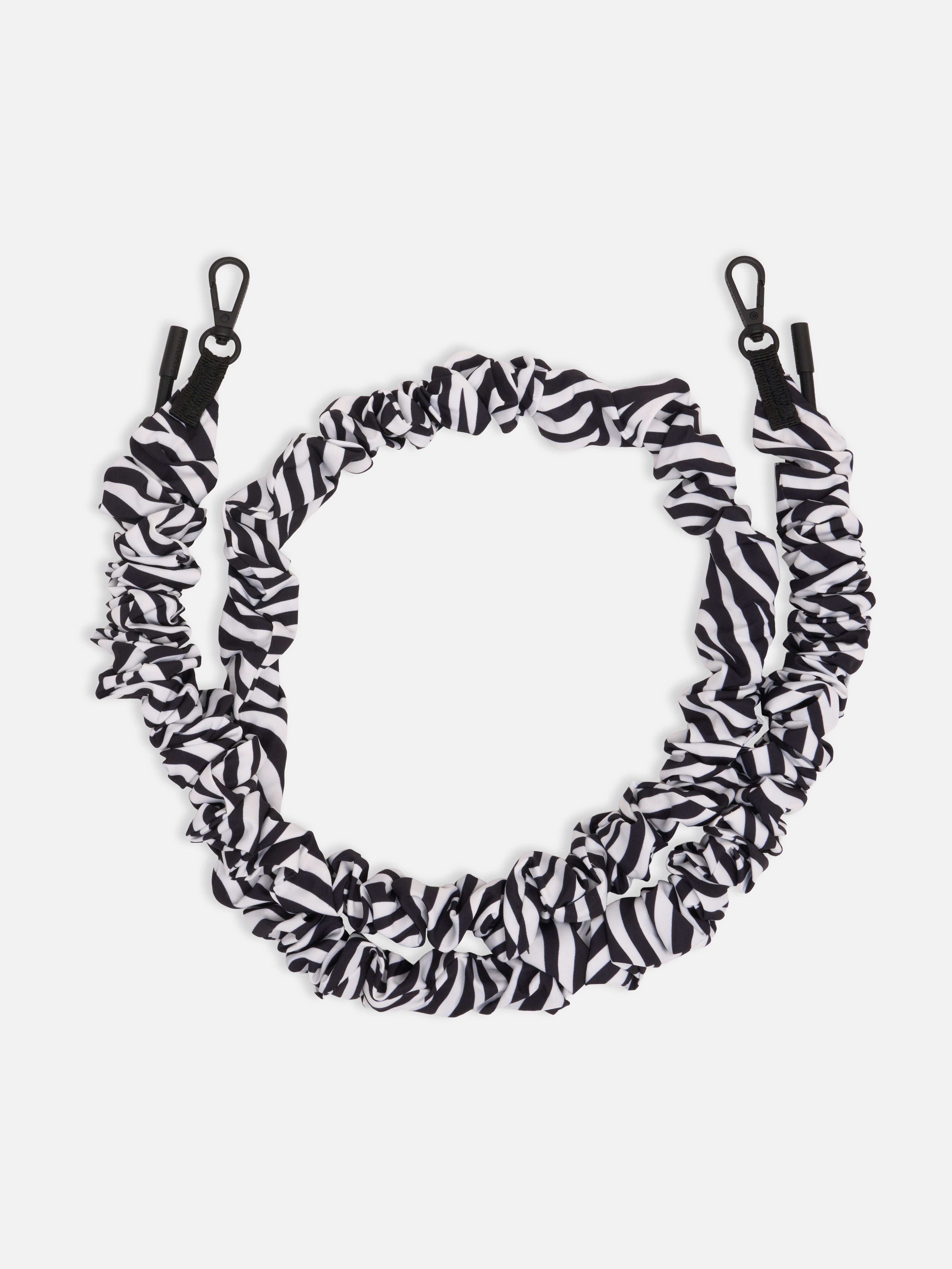 Bandoulière Scrunchie Zèbre