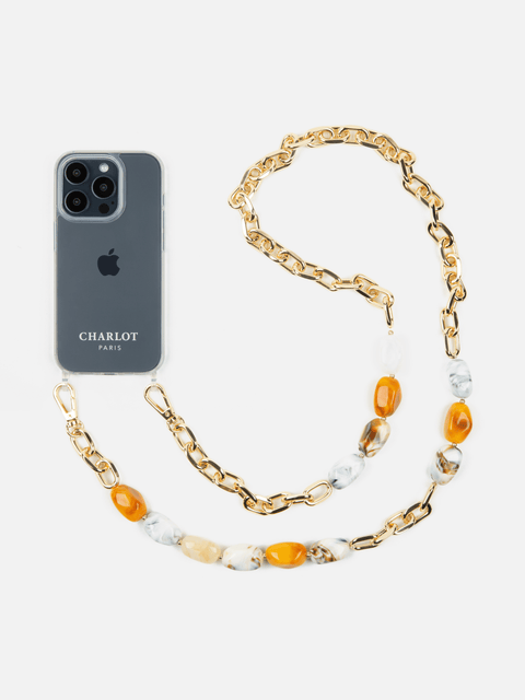 Coque Clear + Chaîne Ava Dune