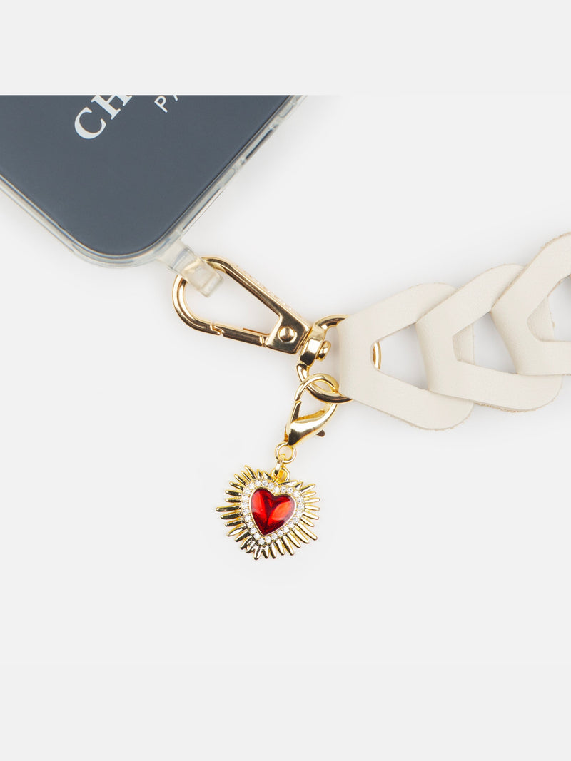 Pack of 4 Gold Charms - Love