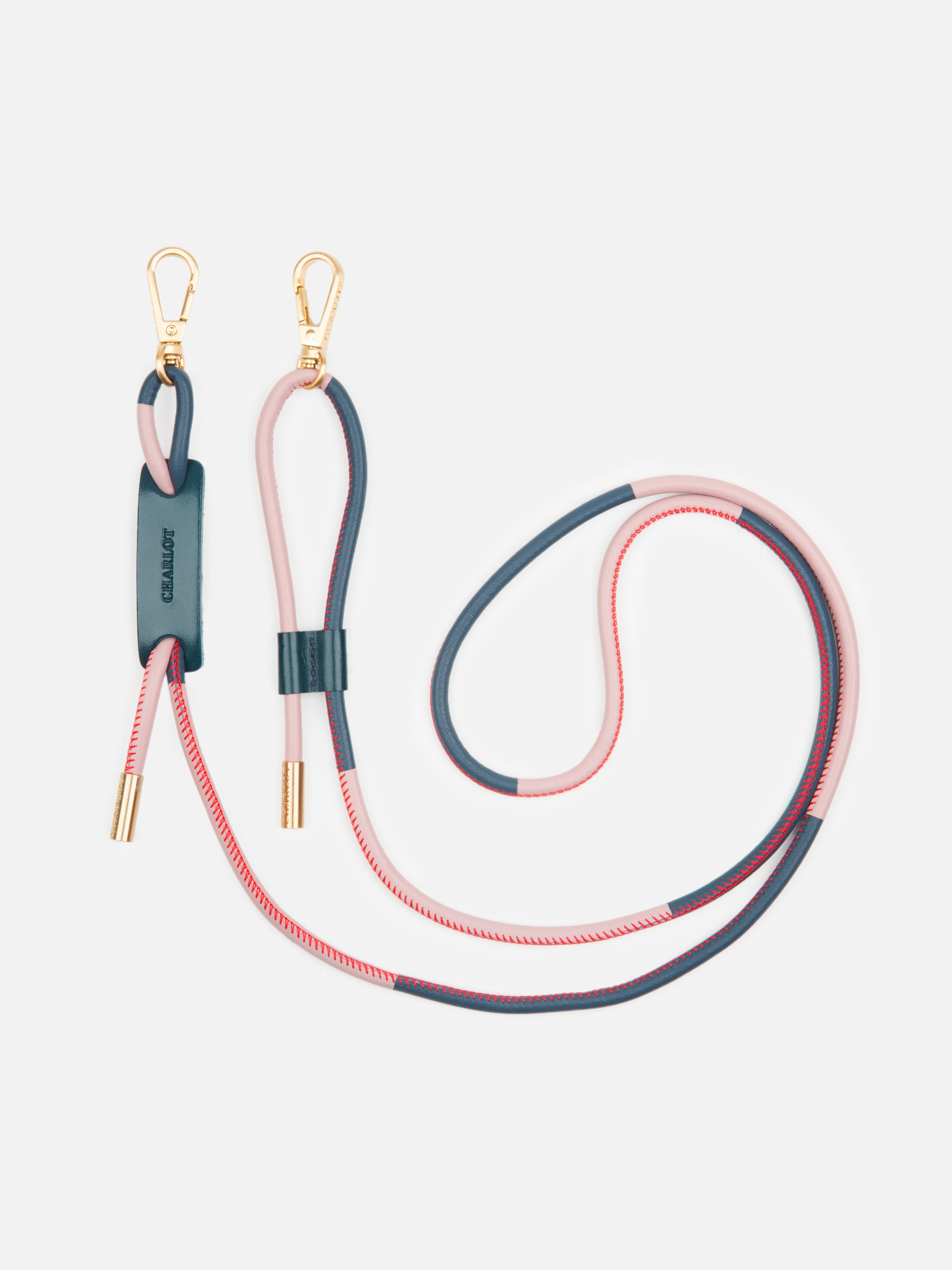 Coque Powder Pink + Noga Cuir Berry