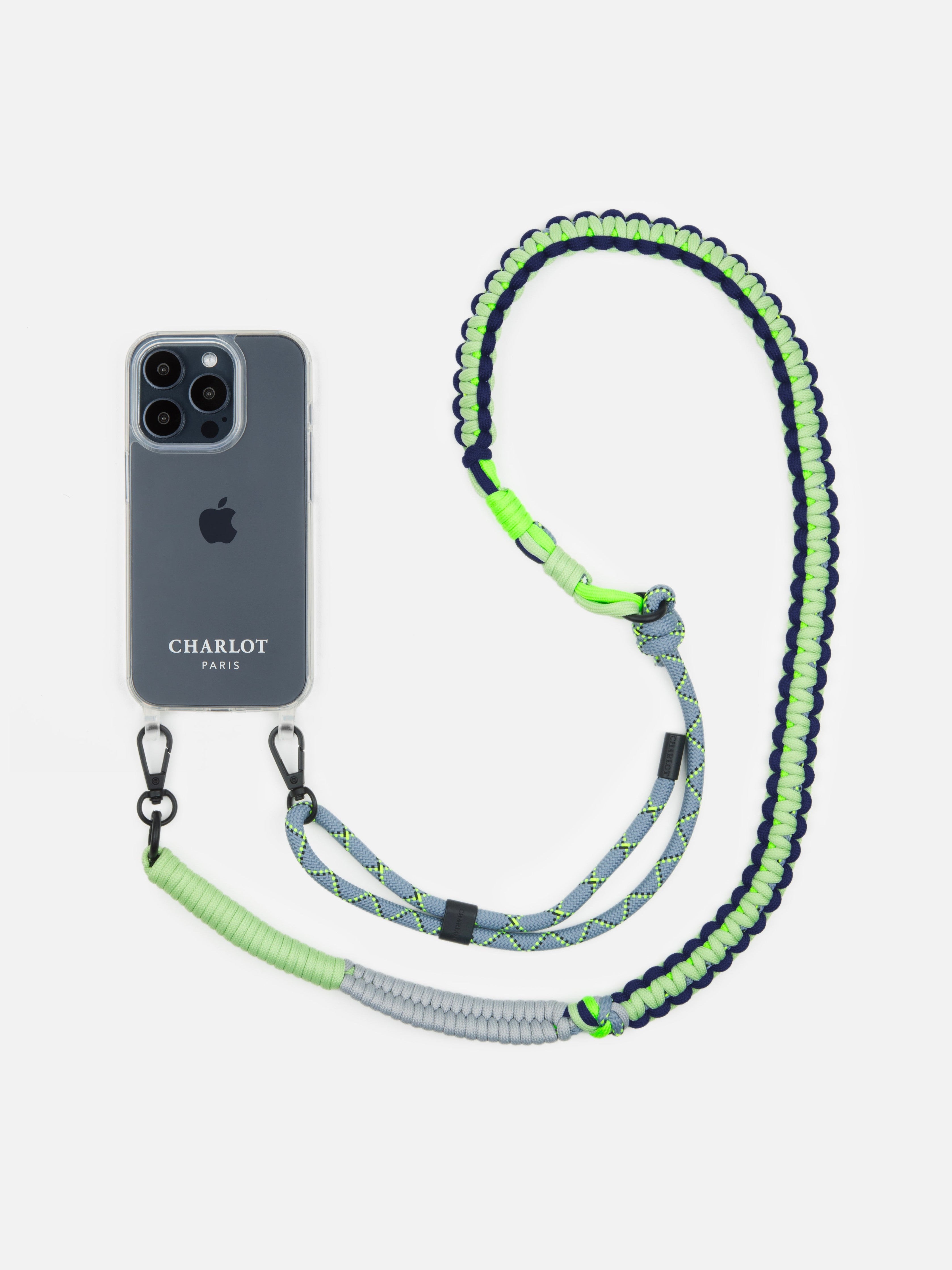 Coque Clear + Bandoulière Twist Trek