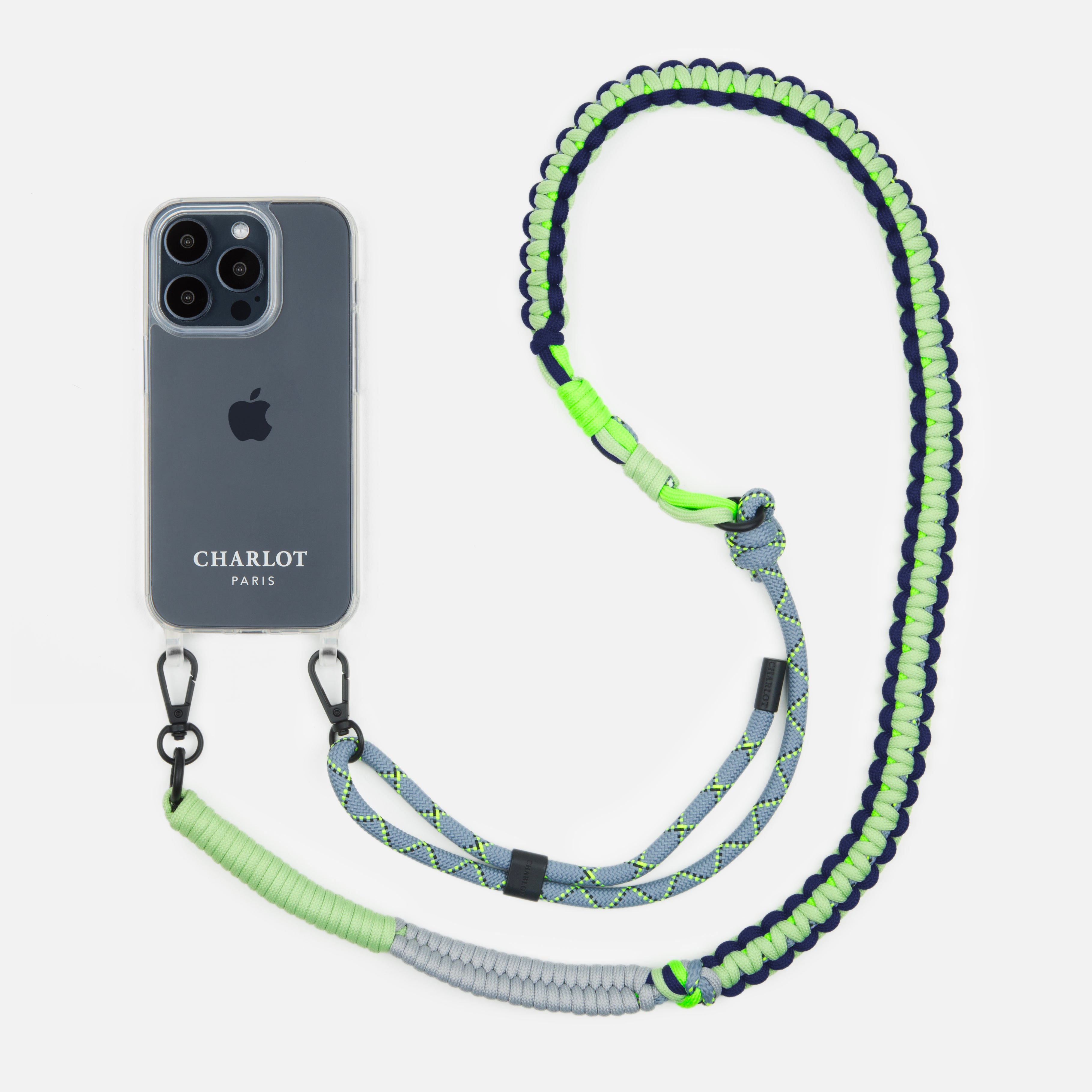 Coque Clear + Bandoulière Twist Trek