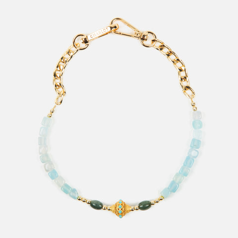 Aqua Short Juhu Necklace Chain