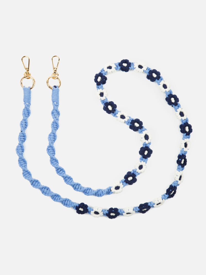 Braided Flower Navy