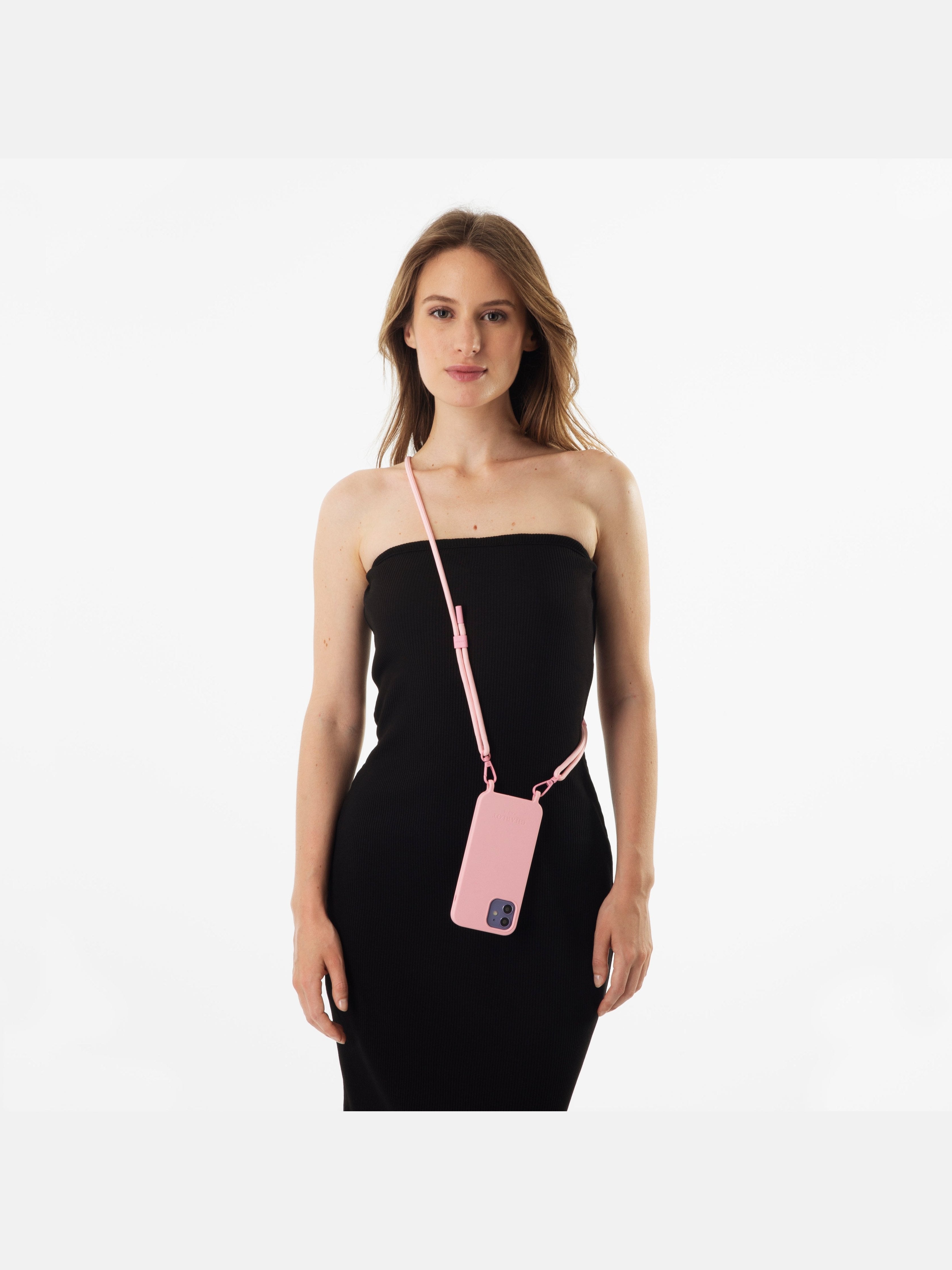 Coque + Cordon Dusty Pink
