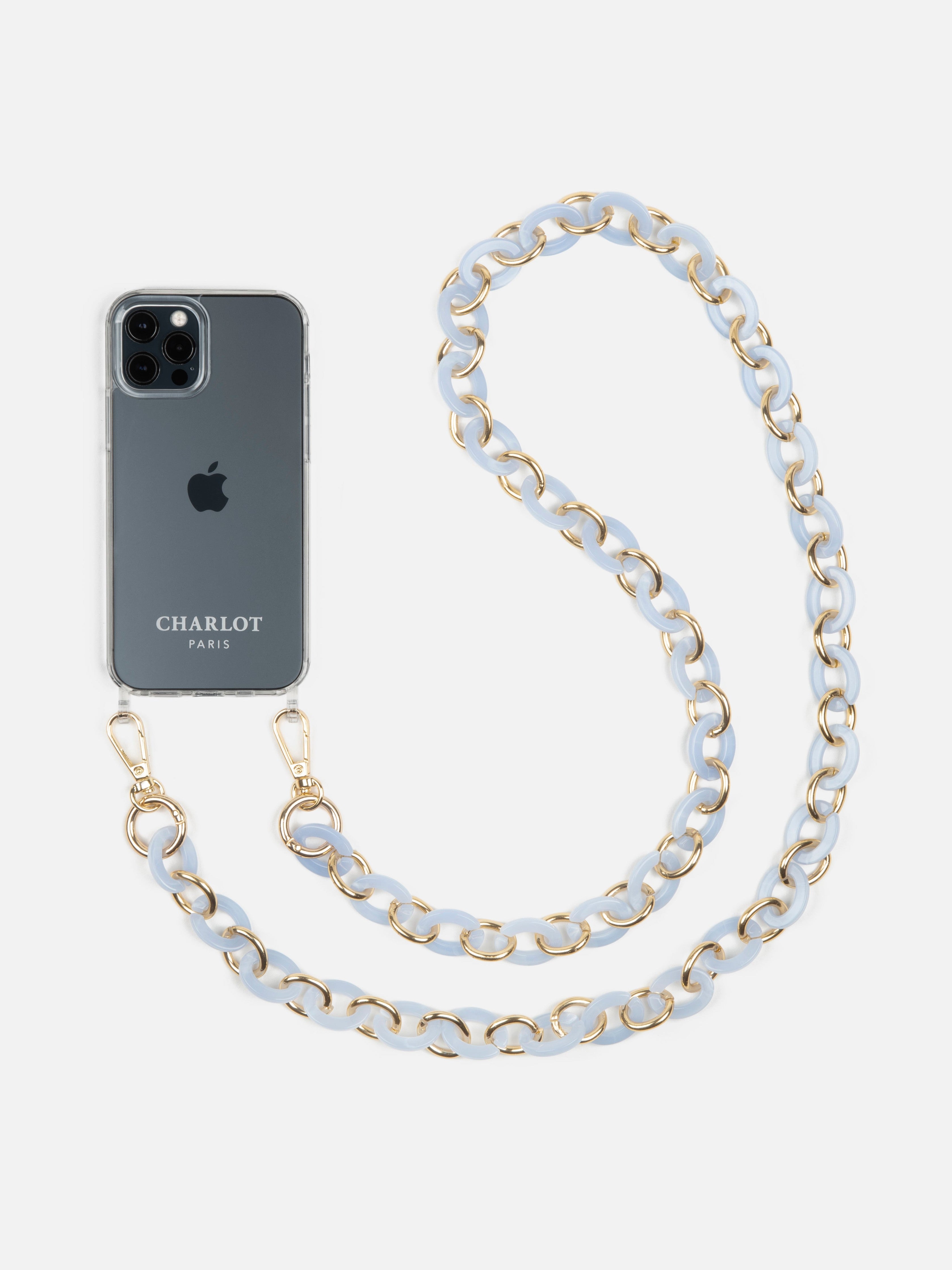 Coque Clear + Chaîne Ora Ciel