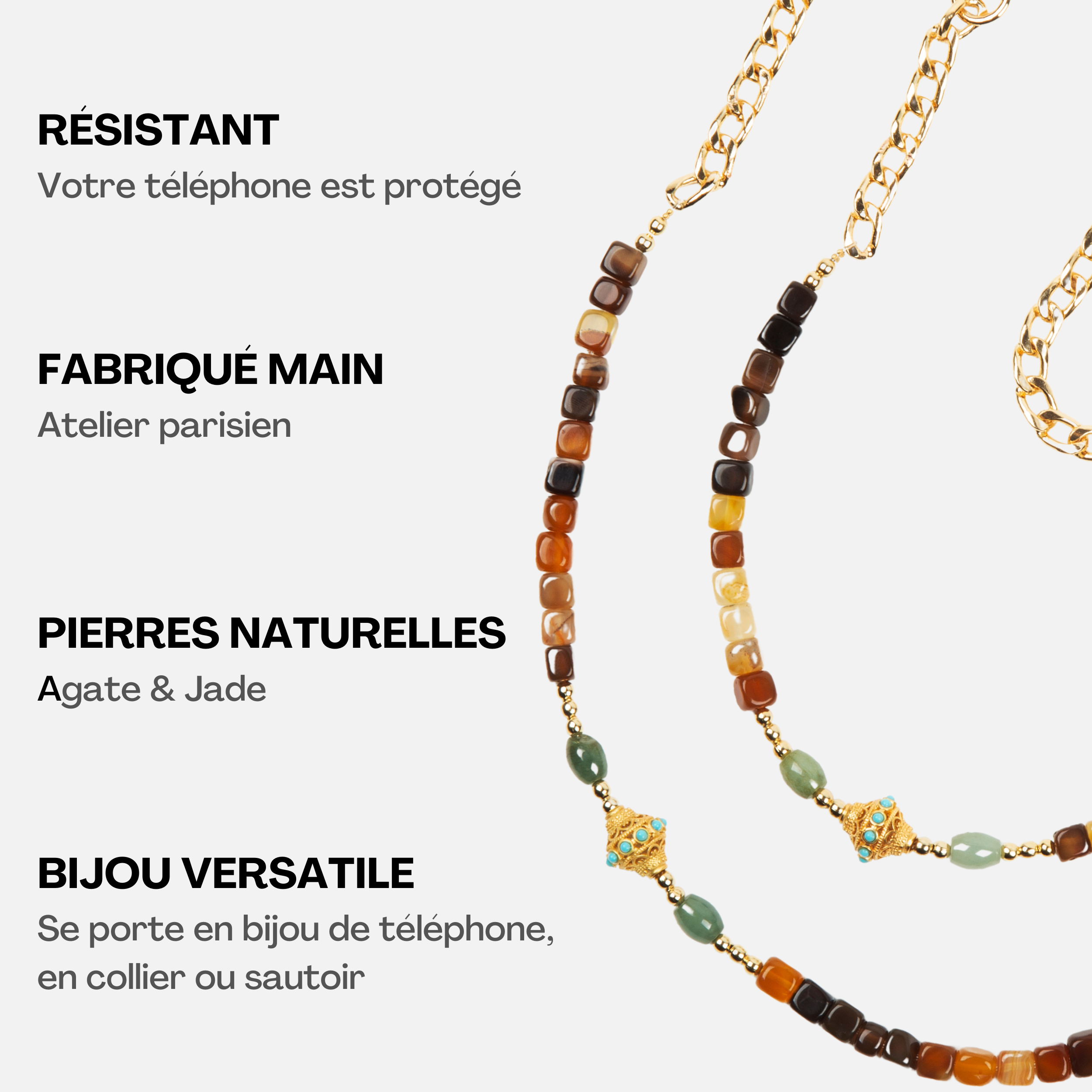 Chaîne Collier Juhu Terra