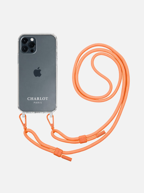 Coque Clear + Cordon Burning Sand