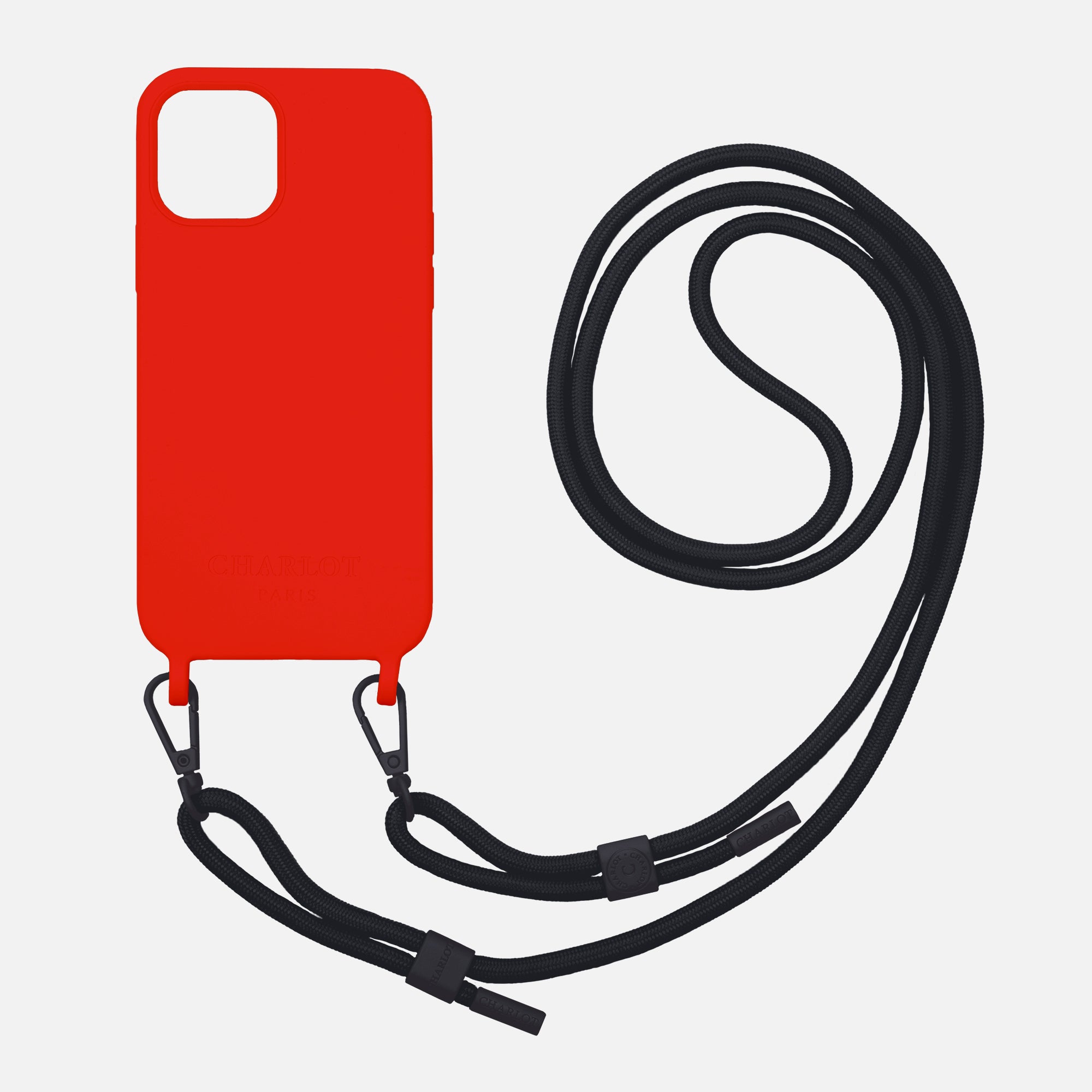 Black cover + Red cord 