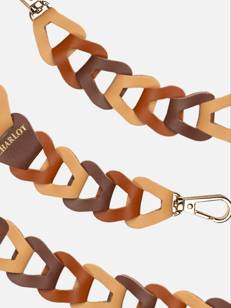 Mel Cuir Long Cinnamon